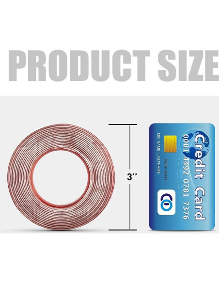 Cinta Doble Cara VERSAF 1.27cm x 3m Acrílica Transparente