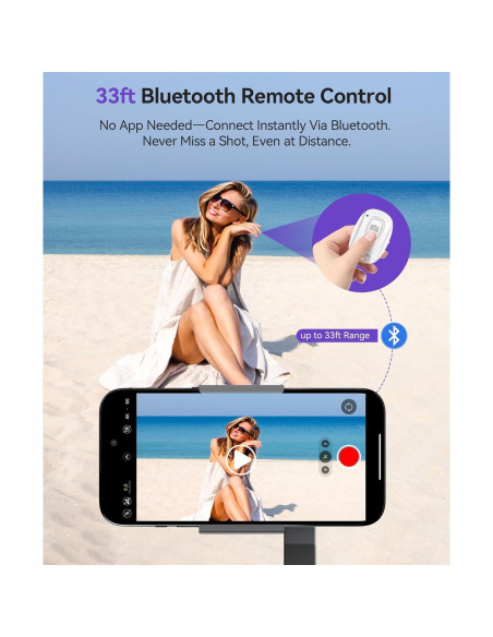 Monitor de Vlog Selfie Magnético NELLO 10.2cm 4K 60fps