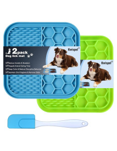 Alfombrilla de Lamer para Perros Kwispel - 2 Pcs Silicona