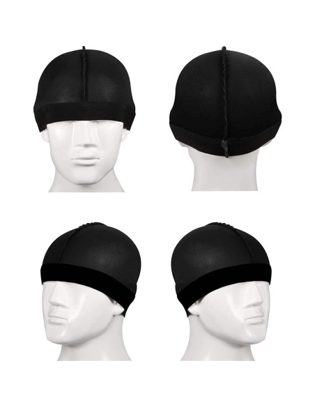 6 Gorros de Satén para Niños Unisex Beanie Reversibles