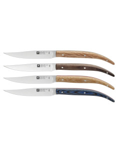 Juego de cuchillos para carne ZWILLING Toro 4 piezas madera