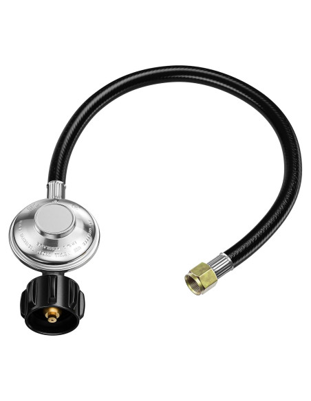 Regulador de Gas Universal Rushare 2 Pies con Manguera