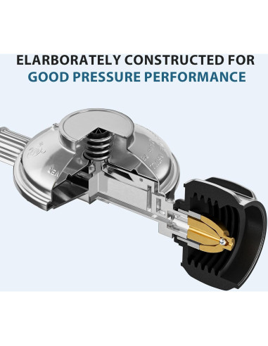 Regulador de Gas Universal Rushare 2 Pies con Manguera