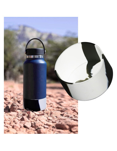 5 Pcs Botas de Silicona TFAK para Botellas de Agua 7.4-7.6 cm