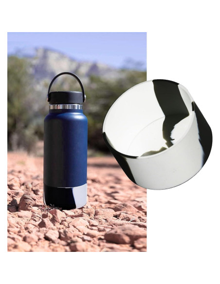 5 Pcs Botas de Silicona TFAK para Botellas de Agua 7.4-7.6 cm