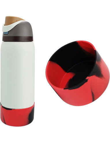 5 Pcs Botas de Silicona TFAK para Botellas de Agua 7.4-7.6 cm