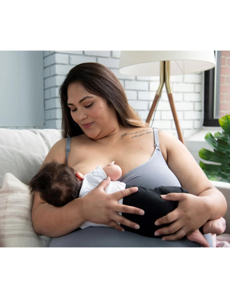 Top sin mangas Bamboobies para lactancia - Rayon de bambú