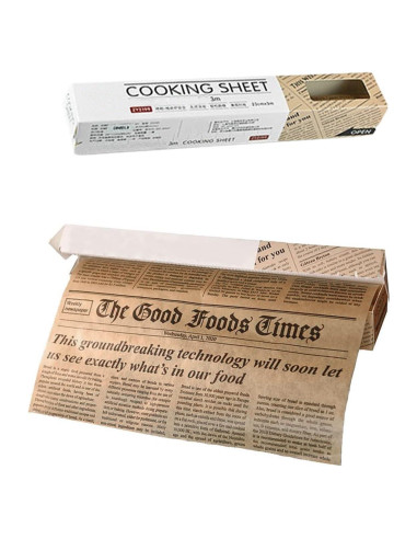 Rollo de Papel Pergamino para Hornear 300cm x 25cm QiangXINGYai