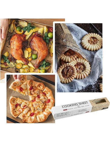 Rollo de Papel Pergamino para Hornear 300cm x 25cm QiangXINGYai