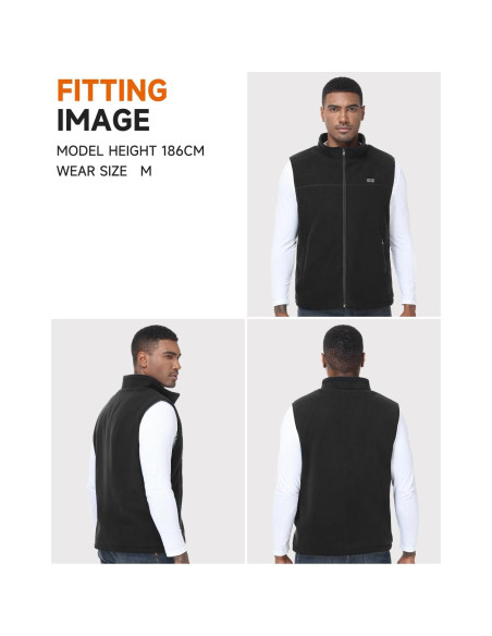 Chaleco Calentado Labcool Unisex Microforro Polar 10000mAh