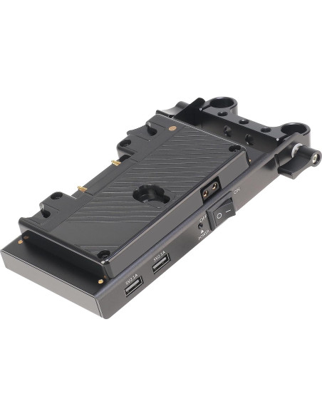 Placa de Batería Fotga 15mm Montura Dorada D-Tap 14.8V