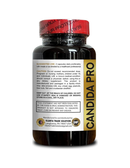 Complejo Natural Candida PRO - Suplemento Detox 60 Cápsulas Complejo Natural Candida PRO - Suplemento Detox 60 Cápsulas