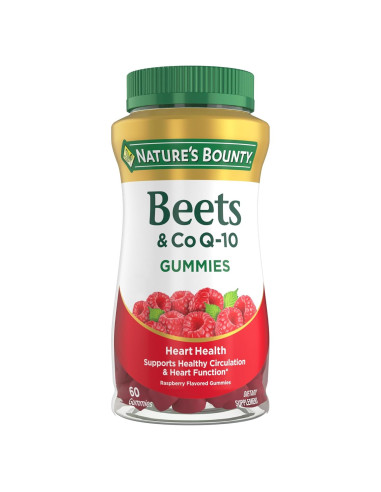 Gomitas de Remolacha y Co Q-10 Nature's Bounty 60 Unidades