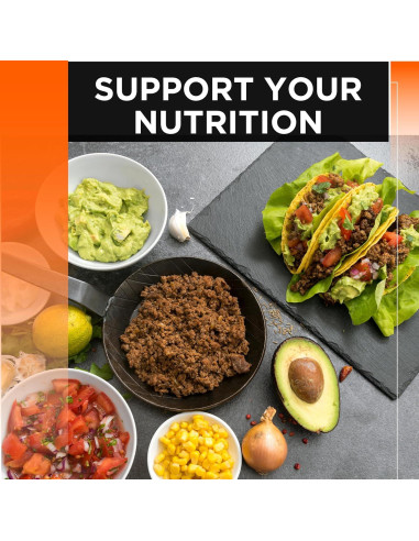 Quality Choice Polvo de Fibra de Psyllium 48 Dosis Sabor Naranja