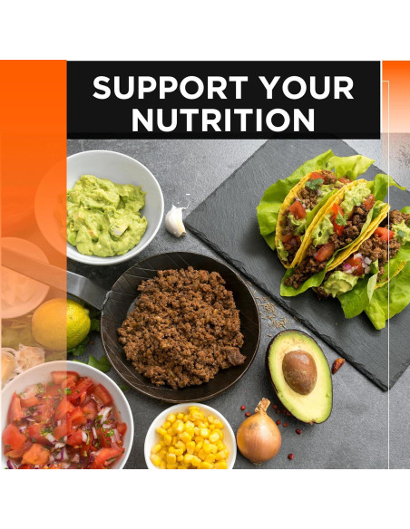 Quality Choice Polvo de Fibra de Psyllium 48 Dosis Sabor Naranja