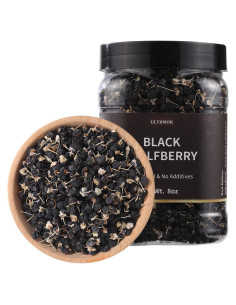 Té de Goji Negro Seco Premium YILINSHA 227g 100% Natural