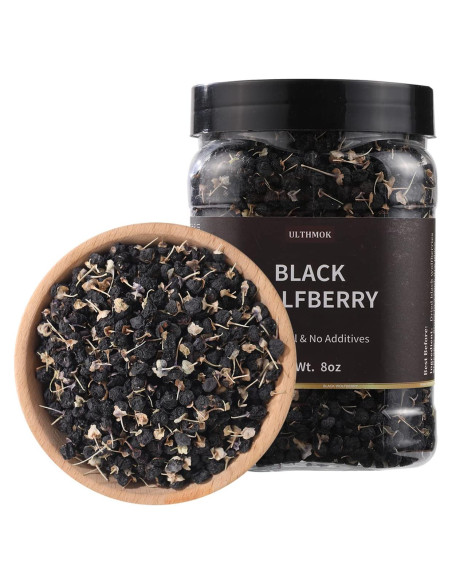 Té de Goji Negro Seco Premium YILINSHA 227g 100% Natural Té de Goji Negro Seco Premium YILINSHA 227g 100% Natural