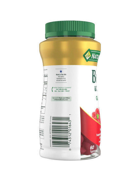 Gomitas de Remolacha y Co Q-10 Nature's Bounty 60 Unidades