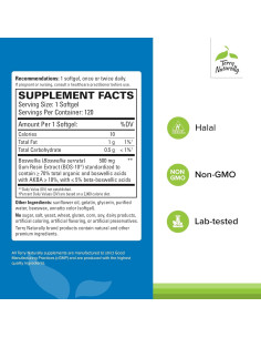 Terry Naturally BosMed 500 - Suplemento Pulmonar Herbal 120 Gelatinas 2