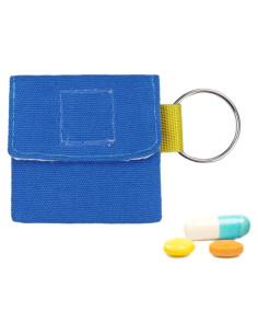 Organizador de Pastillas de Llavero Welsoon - Paquete de 3