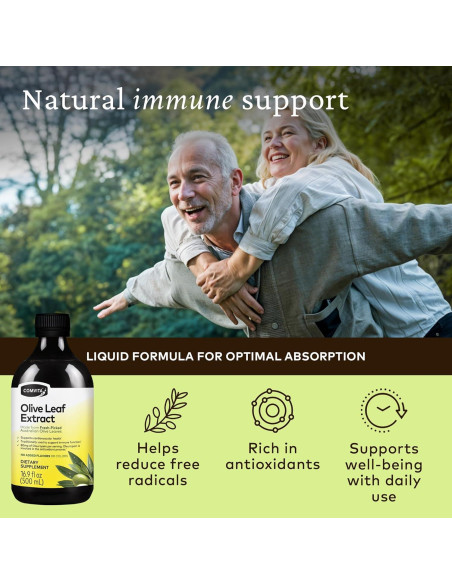 Extracto de Hoja de Olivo Comvita 500 ml - Suplemento Antioxidante