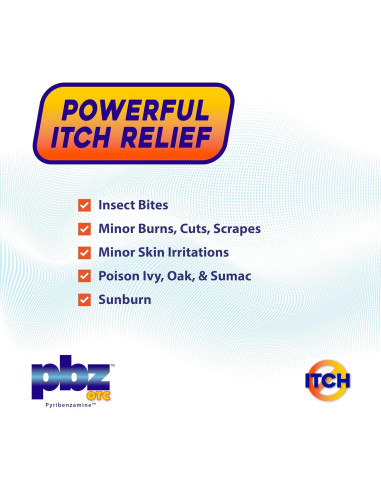 Crema Antihistamínica PBZ OTC 28.35 g - Alivio Picazón Niños y Adultos