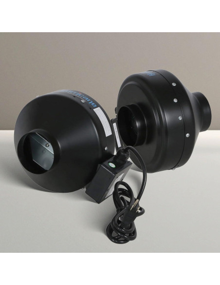 Ventilador Inline Hurricane 4" Grado Comercial Paquete de 2