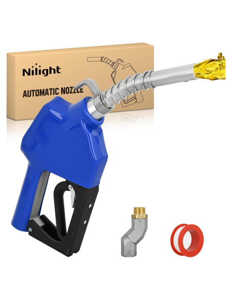 Boquilla de Combustible Nilight 3/4" Automática con Giratorio