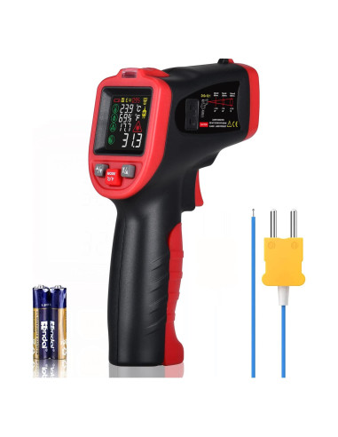 Termómetro Infrarrojo Wintact WT323C -50C a 600C con Higrómetro