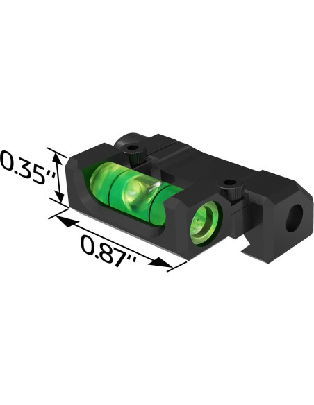 Nivel de burbuja de precisión ajustable Tough Tactical Tools