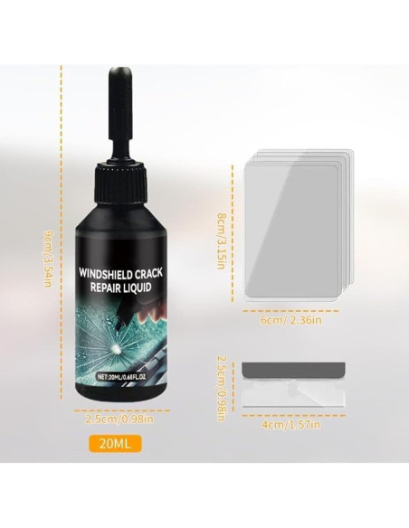 Kit de Reparación de Grietas en Parabrisas Flkaskf - Rápido y Efectivo