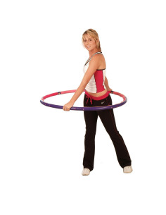Aro Hula Ponderado Aro de Potencia 5B 2.1 kg 104 cm Arcoíris