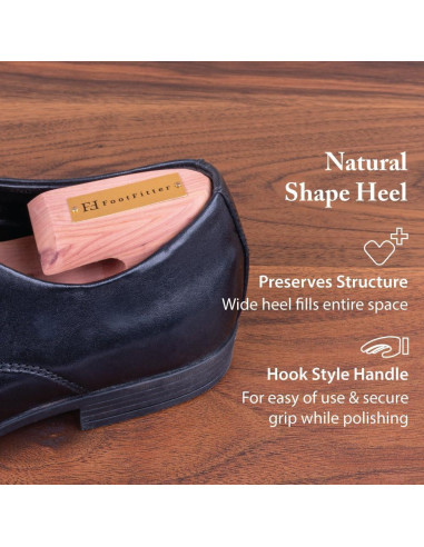 Árboles para Zapatos de Cedro FootFitter Hombre 8-9.5
