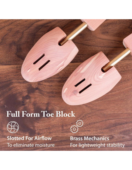 Árboles para Zapatos de Cedro FootFitter Hombre 8-9.5