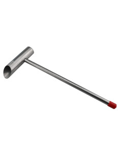 Cuchara de Acero Inoxidable para Máquina de Algodón 28x8cm