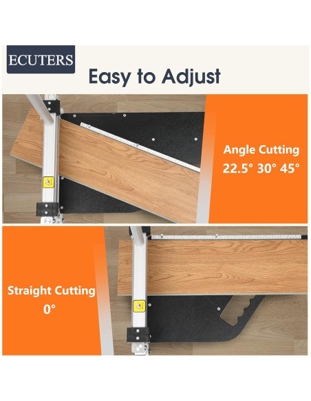 Cortadora de Suelo ECUTERS 33 cm Manual para Pisos de Vinilo