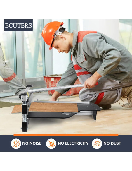 Cortadora de Suelo ECUTERS 33 cm Manual para Pisos de Vinilo