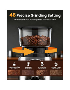 Molinillo de café eléctrico Olayks con muelas cónicas 2.31 kg 2