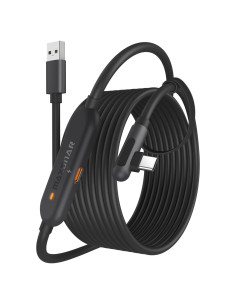 Cable de carga VR Maxonar 16 pies USB 3.0 18W para Meta 3S/3/Oculus 2