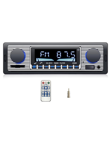 Estéreo de Carro Bluetooth iFreGo US-5513-3 con Carga Rápida