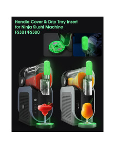 Cubierta y Inserto para Ninja Slushi Tiga - Verde Brillante 2