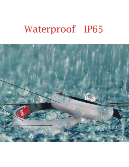 Kit de Luces LED de Señal de Giro Topku para Motocicleta 39-41mm