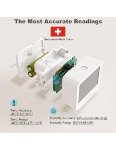 Monitor de Temperatura y Humedad INKBIRD ITH-13-B Bluetooth 2