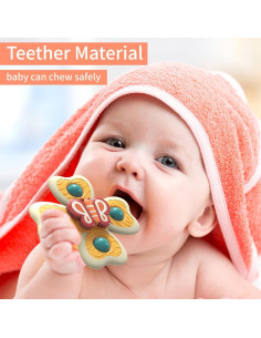 Juguete Giratorio con Ventosa LZZAPJ para Bebés 6-18 Meses 2