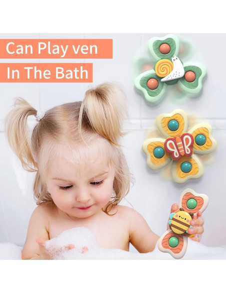 Juguete Giratorio con Ventosa LZZAPJ para Bebés 6-18 Meses