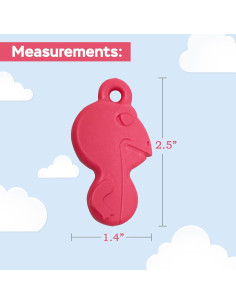 Collar Masticable Sensorial TalkTools - Alivio Ansiedad Rosa Rana 2