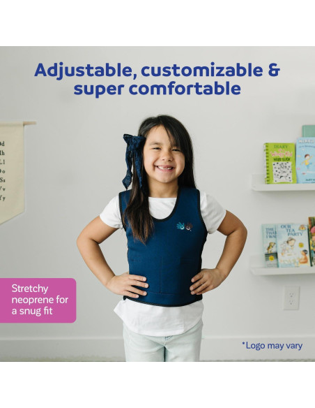 Chaleco de Compresión con Peso Diversión y Función Azul 0.9 kg