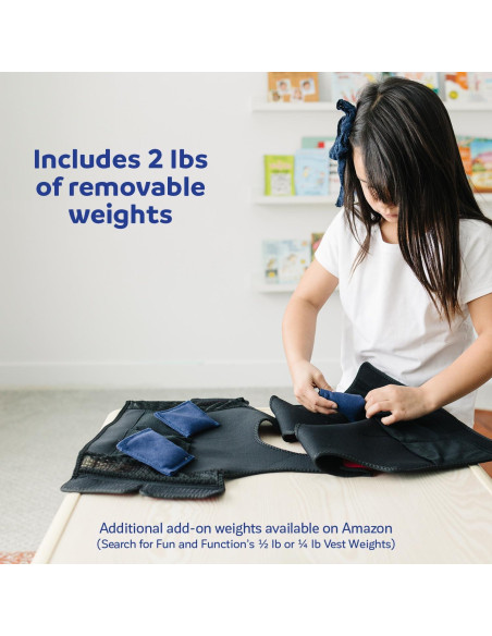 Chaleco de Compresión con Peso Diversión y Función Azul 0.9 kg