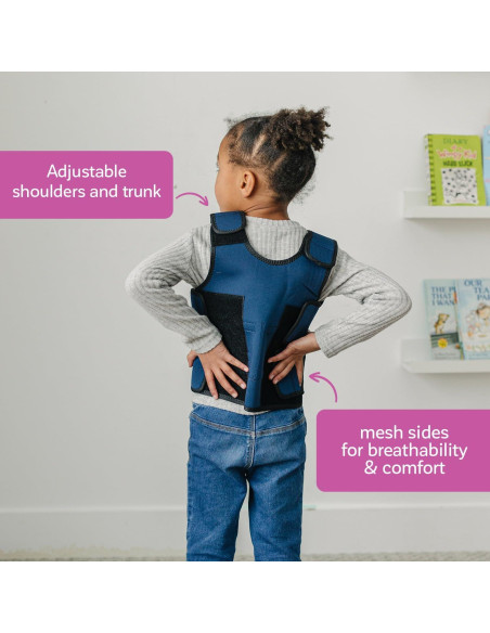 Chaleco de Compresión con Peso Diversión y Función Azul 0.9 kg