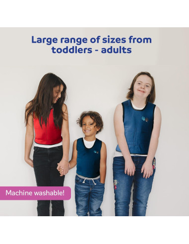 Chaleco de Compresión con Peso Diversión y Función Azul 0.9 kg